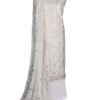 white chikankari kurti|Mull Chanderi Chikankari