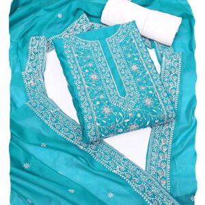 Best blue chikankari kurta Sets for women