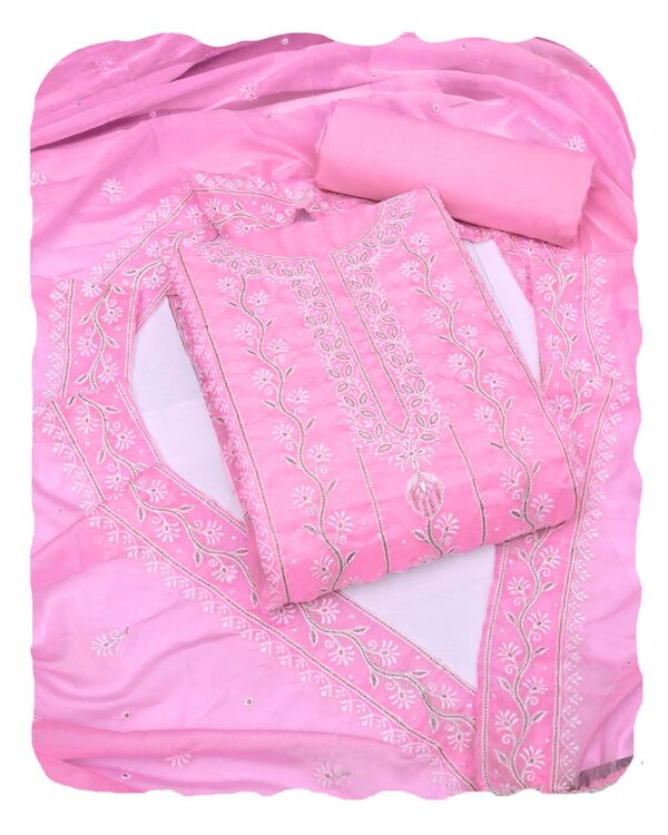 Buy pink chikankari kurta​