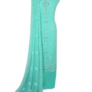 Georgette Chikankari Kurta Kurti Set