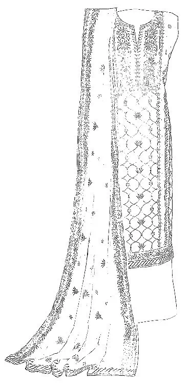 white chikankari kurti|Mull Chanderi Chikankari